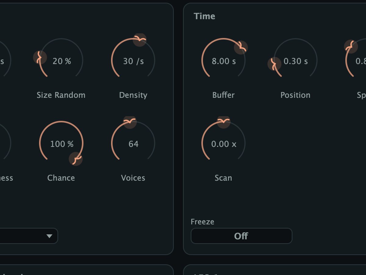 Every control in reach.